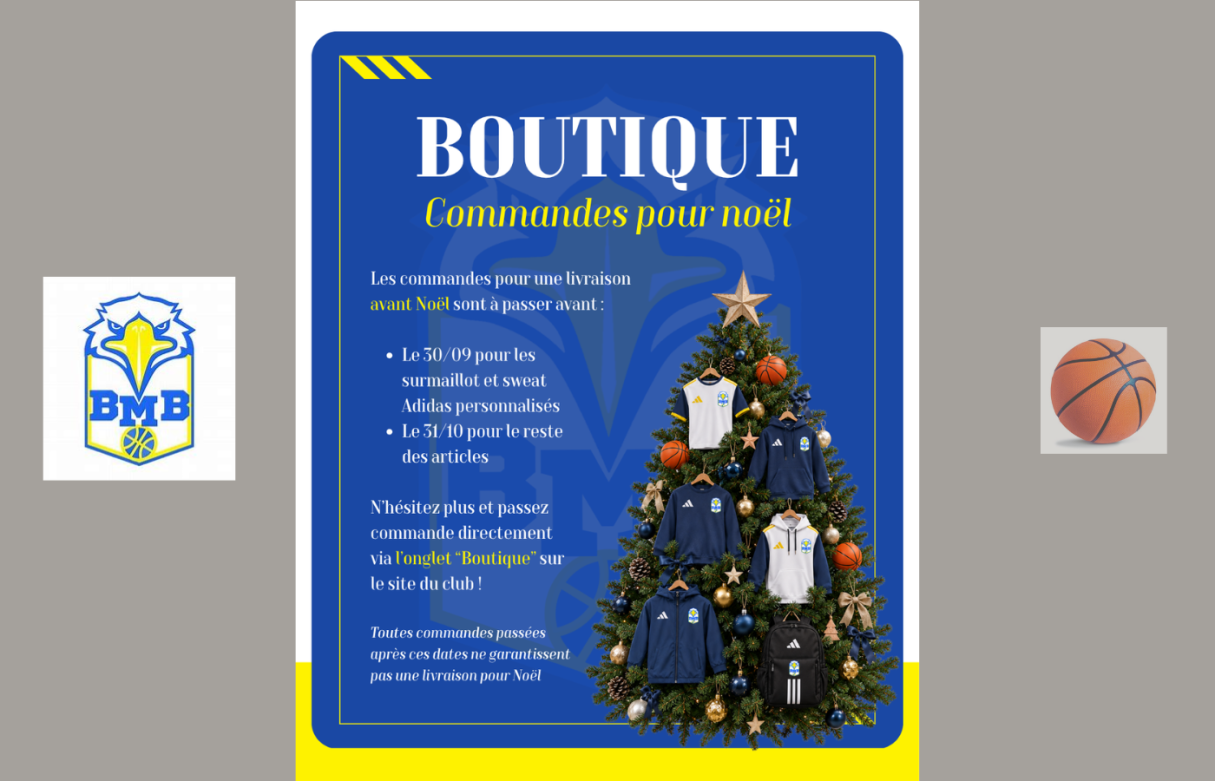 BOUTIQUE BMB NOEL 2026