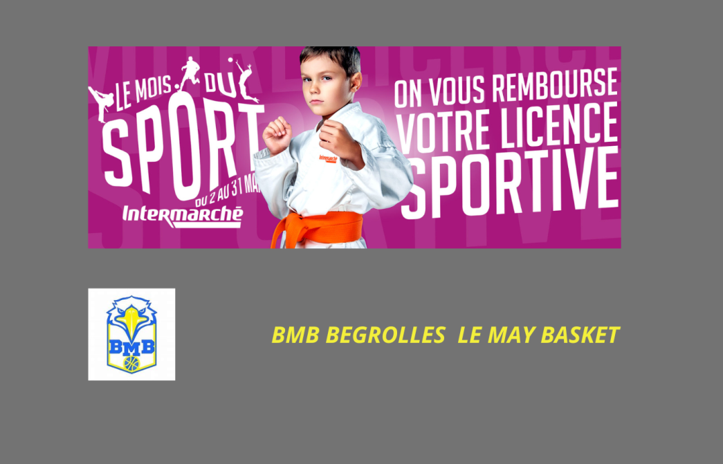LE MOIS DU SPORT INTERMARCHE